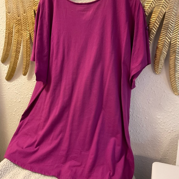 ❌Romans 22/24 1x purple beaded top plus size - Picture 5 of 5